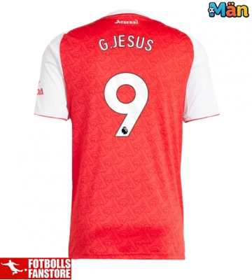 Arsenal Gabriel Jesus #9 Hemmatröja 2025-26 Kortärmad